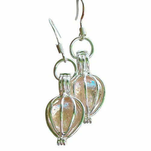 Silver Drop Earrings