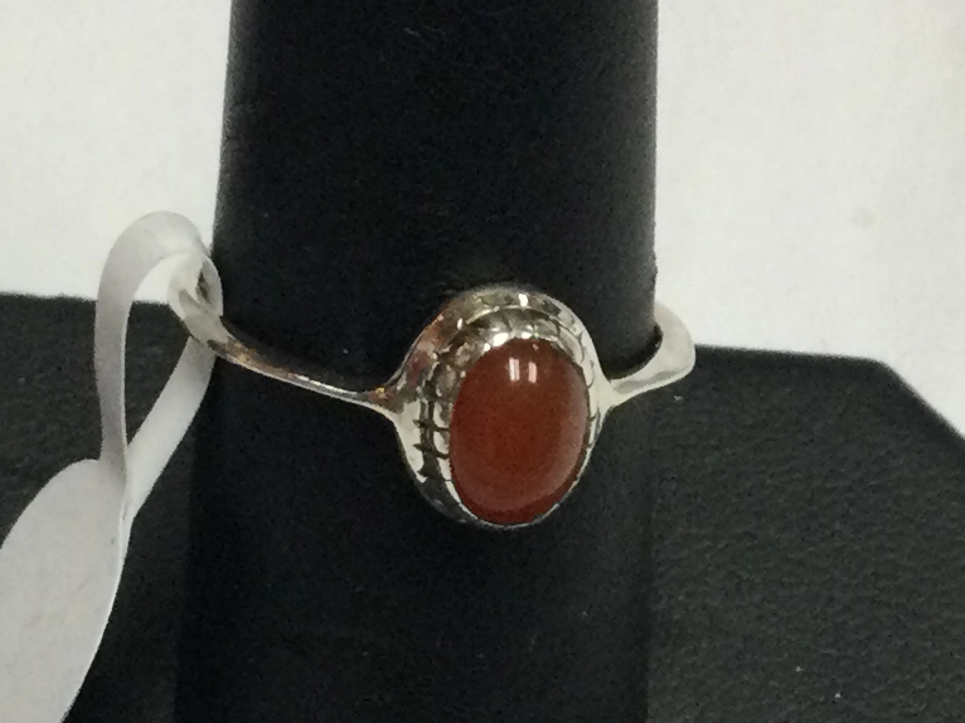 Simple Silver Rings (Various Stones)