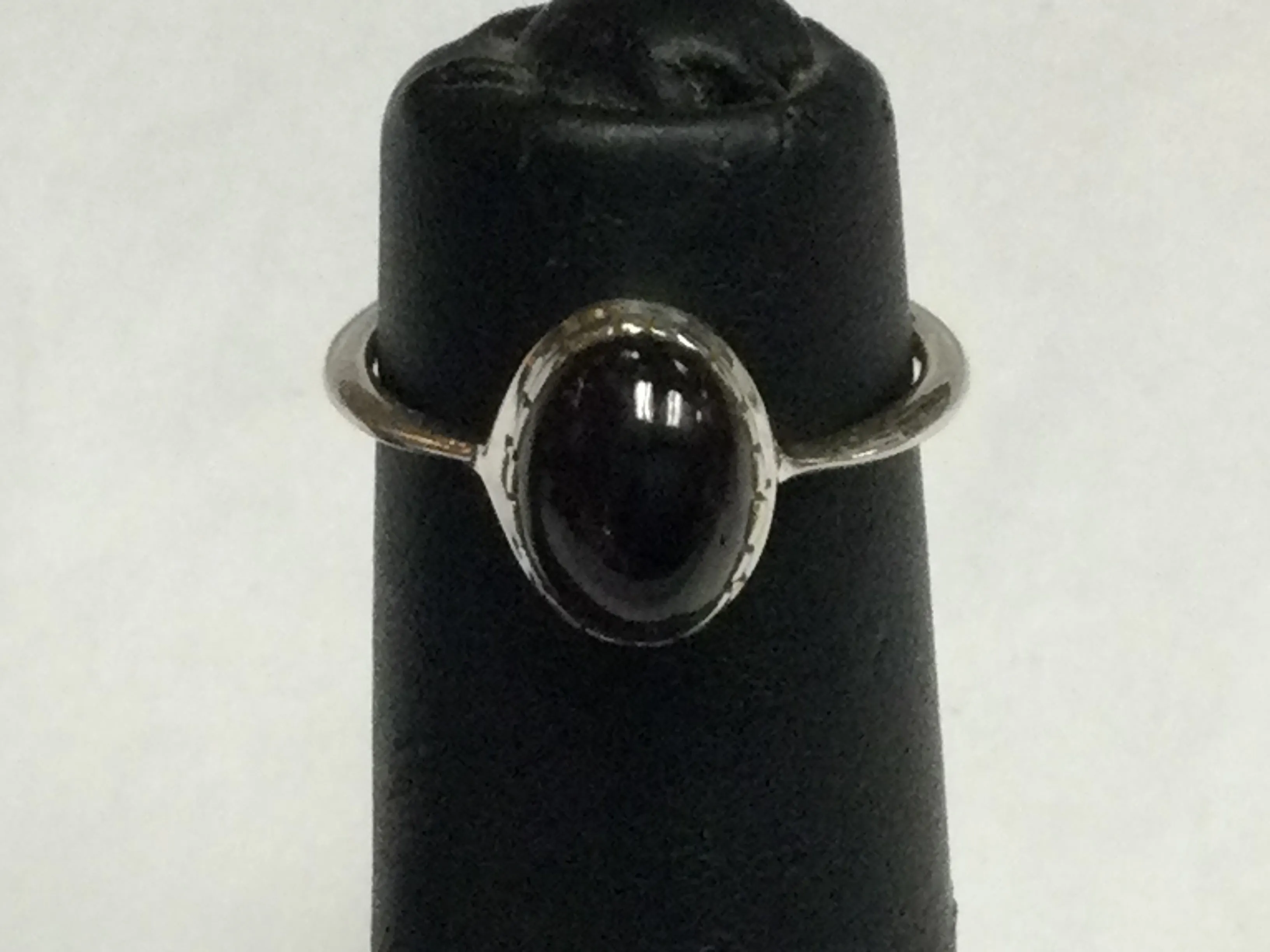 Simple Silver Rings (Various Stones)