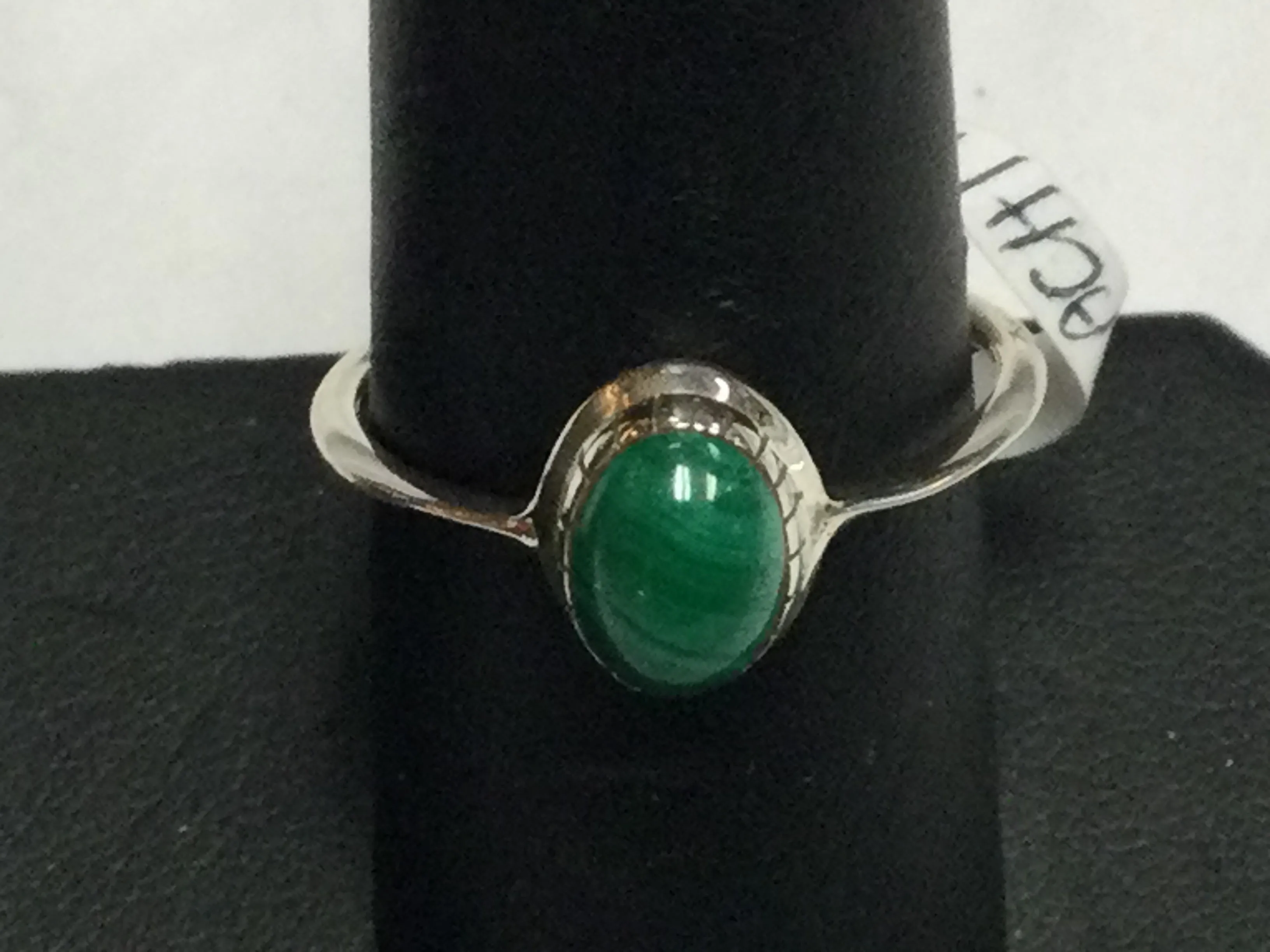 Simple Silver Rings (Various Stones)
