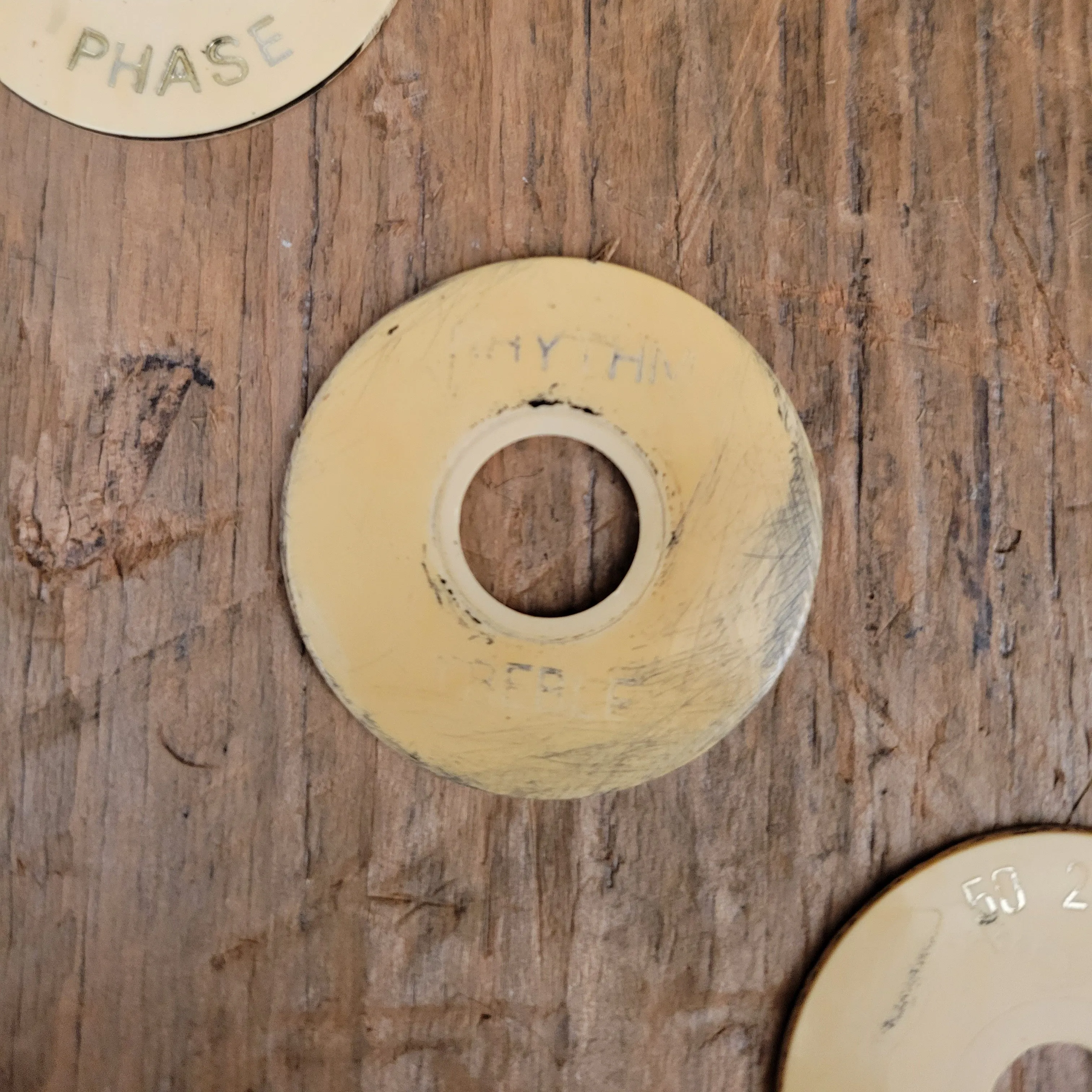 SOLD - Gibson Les Paul Signature Control and Pickup Switch Rings 1970's
