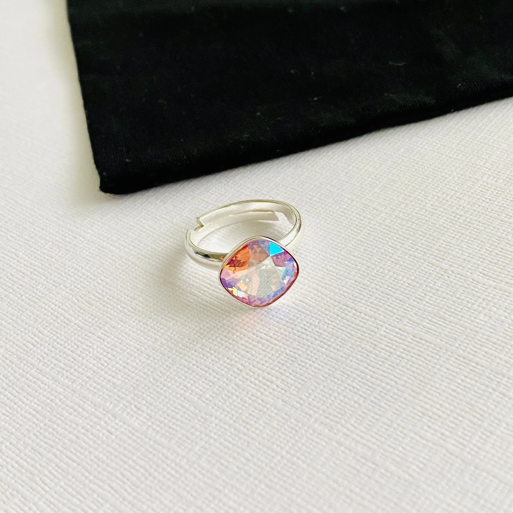 SPARKLE | Rose Crystal Ring with Swarovski® Crystal