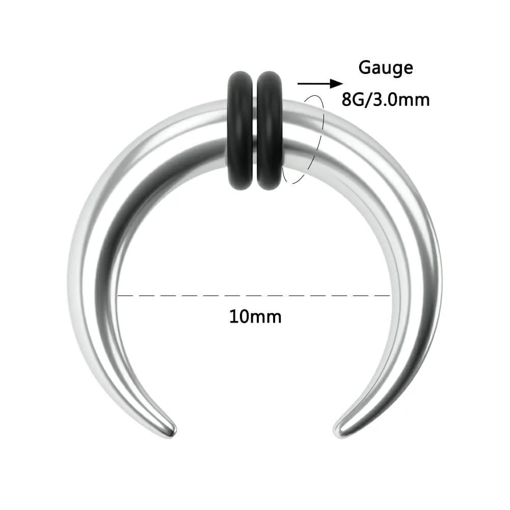 Stainless Steel Cresent Horseshoe Pincher 8-16 Gauges