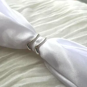 Sterling Silver Ring - Spiral Stacking Rings
