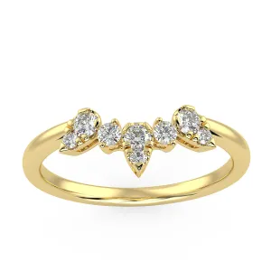 Supernova Band in Yellow Gold (0.15 Ct. Tw.)