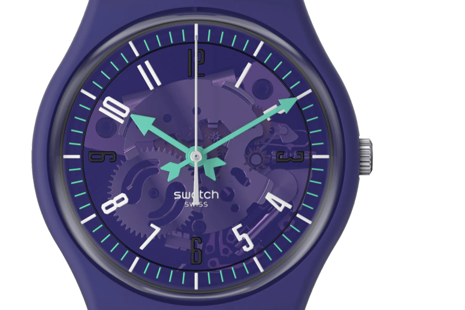 Swatch Photon Purple Originals Gent 34mm SO28V102 watch