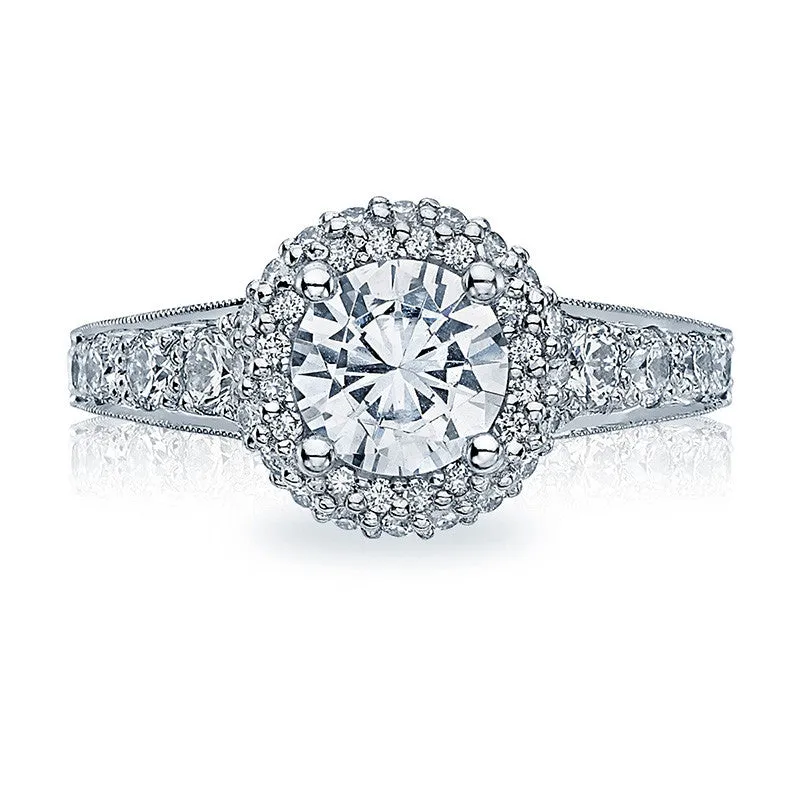 Tacori Pave Diamond Engagement Ring