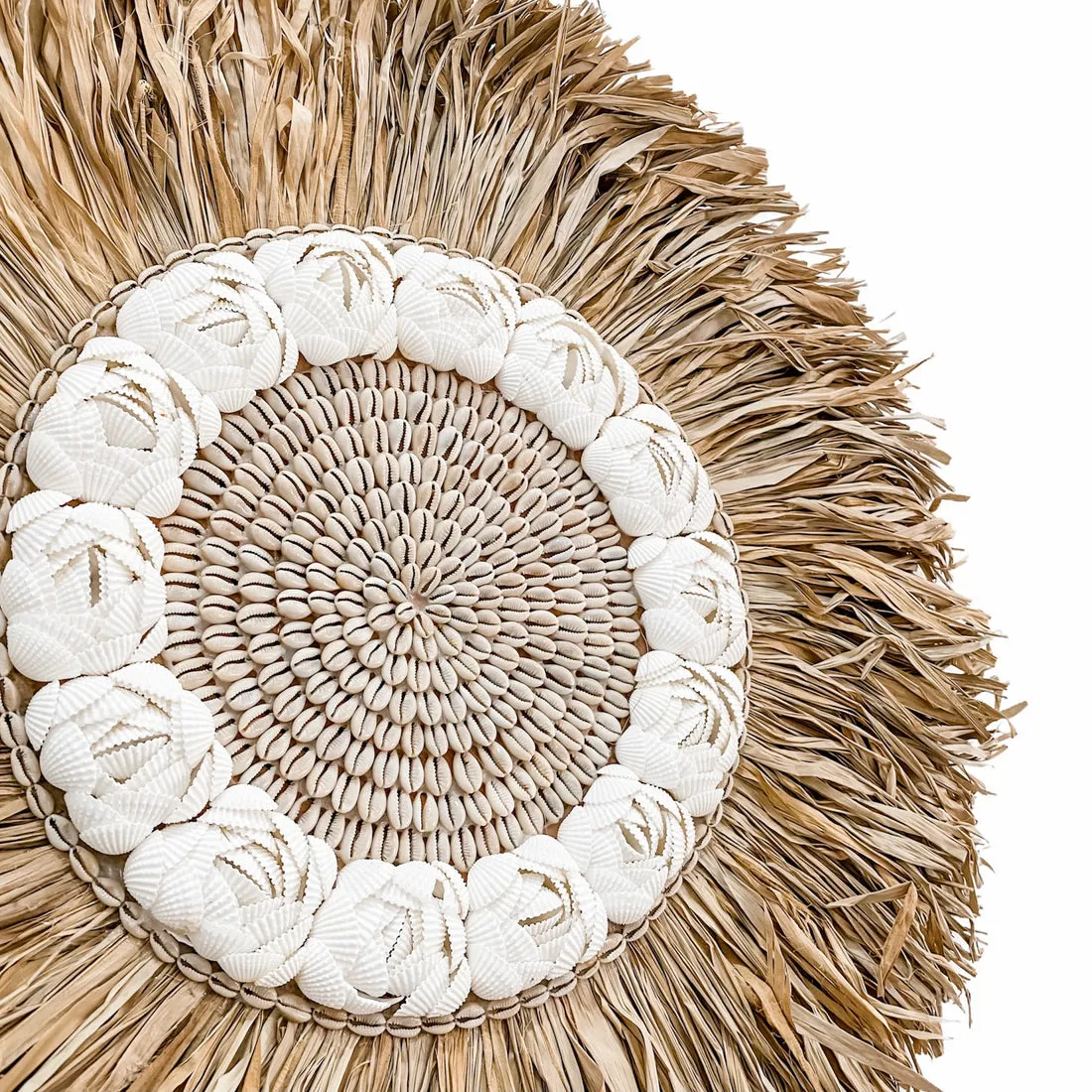 Tahiti Juju Wall Hanging - Cowrie Shell