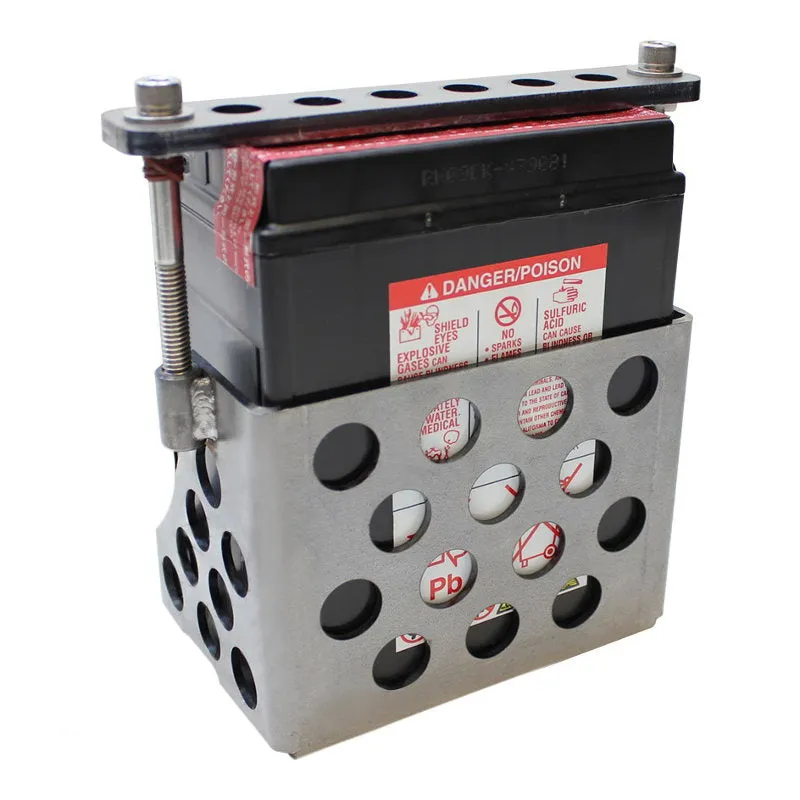 TC Bros Holey Battery Box for YTX14AH or 12N14 Series