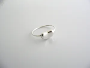 Tiffany & Co Bean Ring Band Elsa Peretti Love Ring Sz 6.5 Gift Rare Classic Art