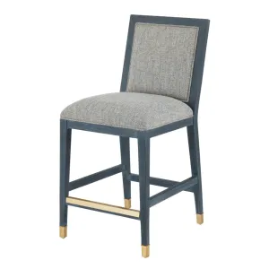 Treasure Cay Navy Counter Stool