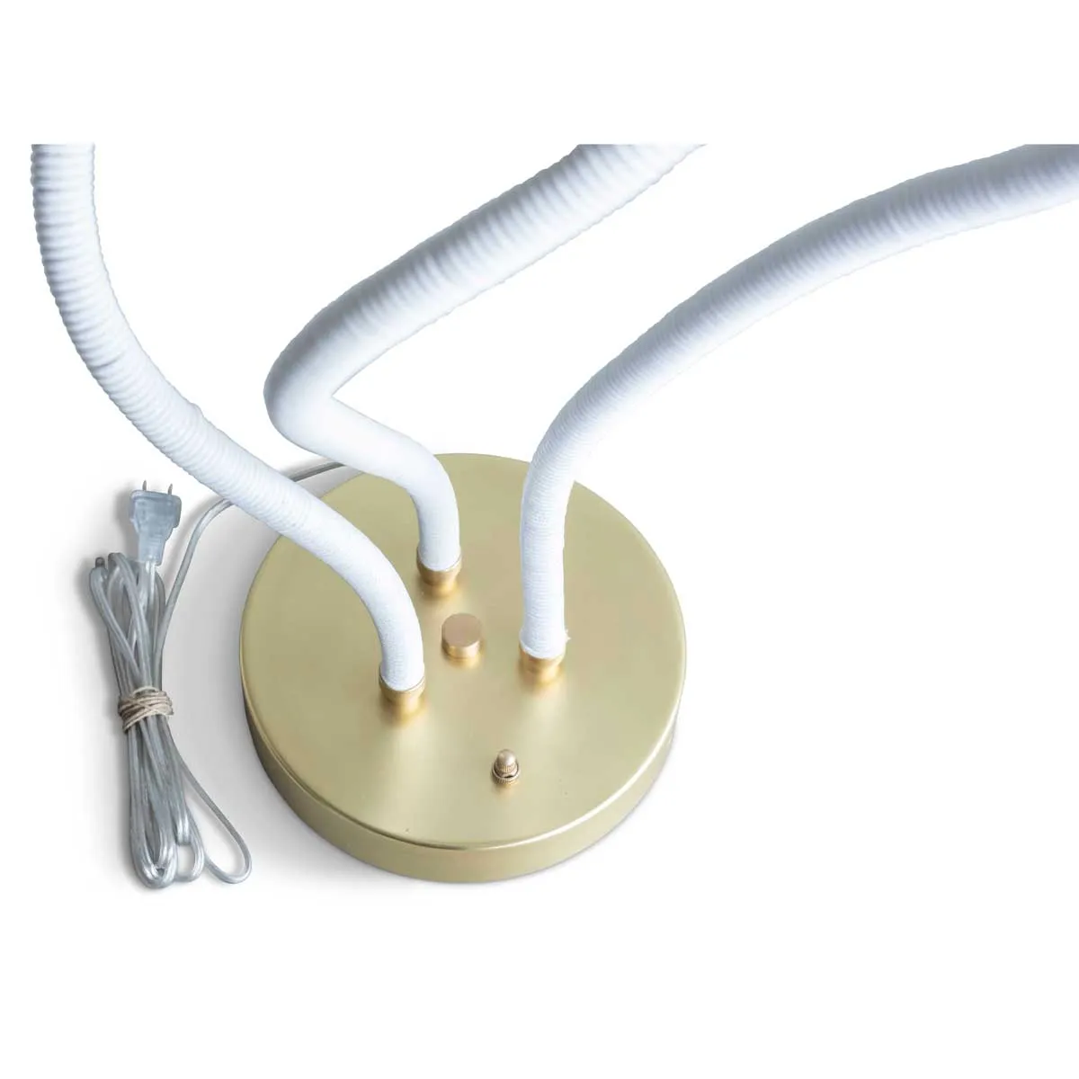 Trident Table Lamp Brushed Brass For Eleish Van Breems