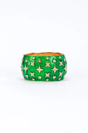 Twinkling Star Enamel Bangle