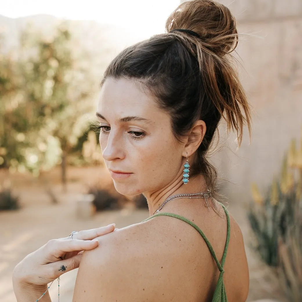 Valeria Turquoise Earrings