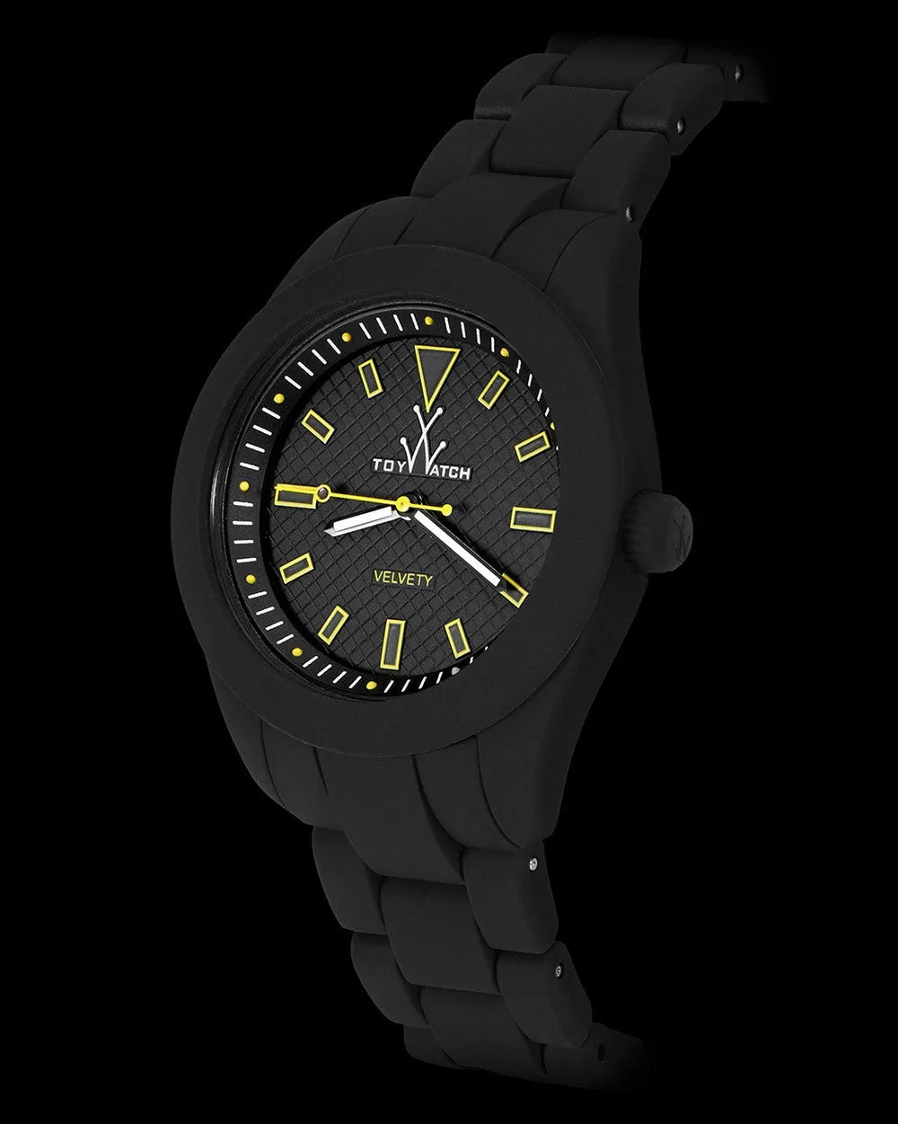 VELVETY BLACK AND YELLOW