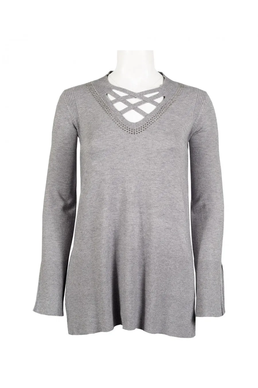 Vila Milano 10534 041   By Sioni Knit Sweater