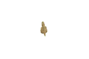 Vintage African Brass Crocodile Ring