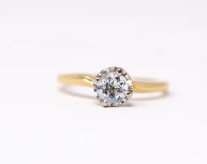 Vintage Aquamarine Ring