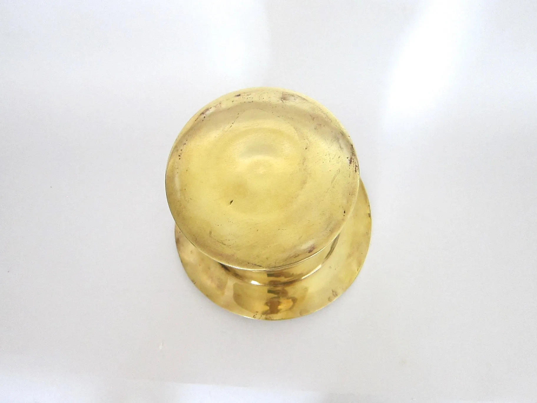 Vintage Novelty Brass Top Hat Champagne Bucket