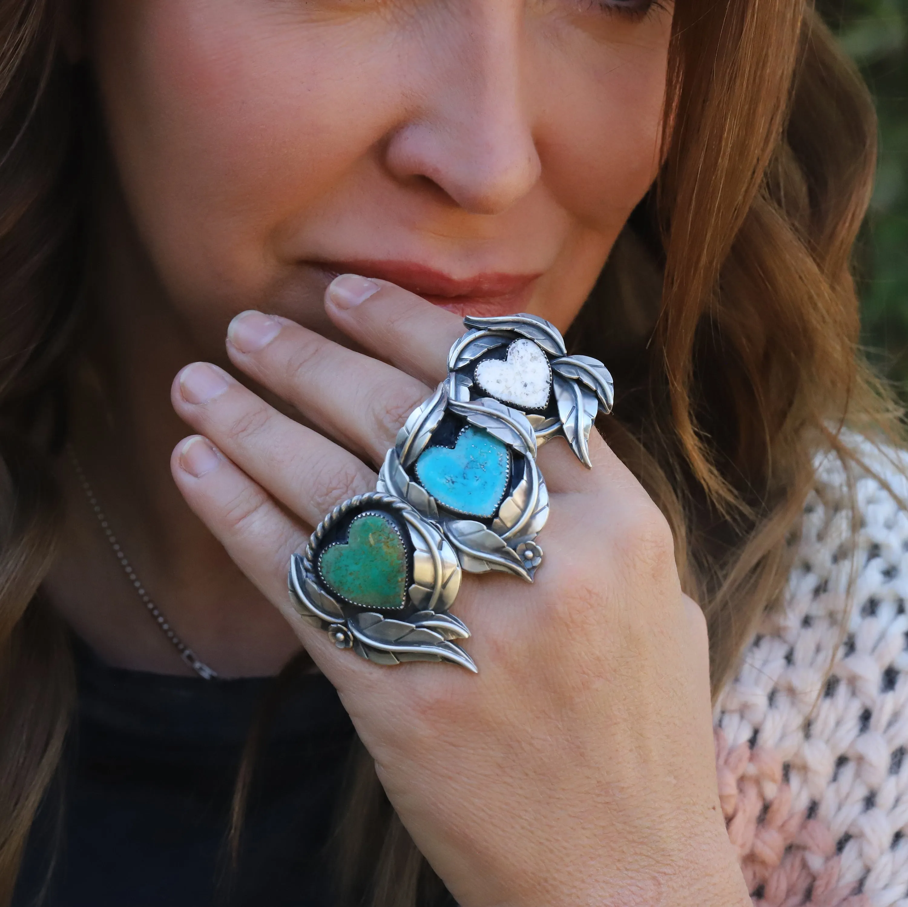 Wear Your Heart  Sierra Bella Flora Ring