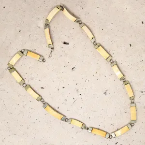 Wild Warthog Tusk & Brass Necklace