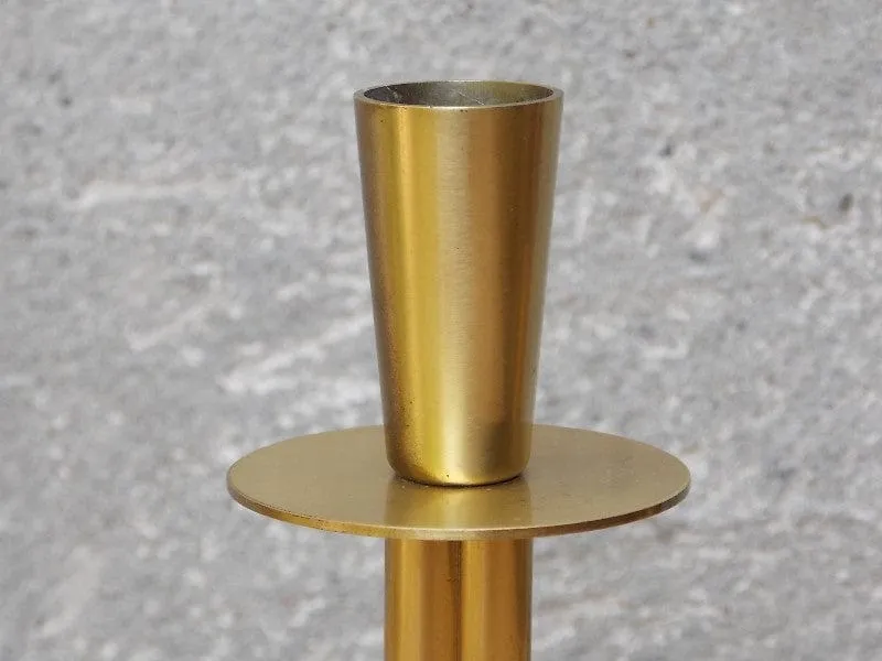 Ystad Metall Solid Brass 5 Candle Centerpiece Candelabra